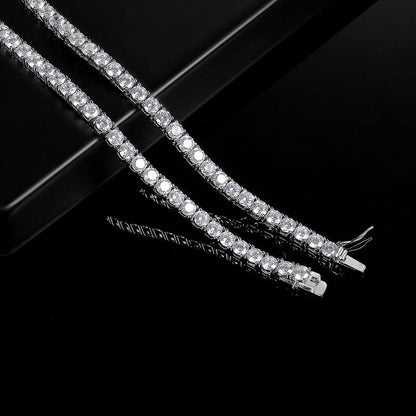 ETHEREA Moissanite Tennis Necklace